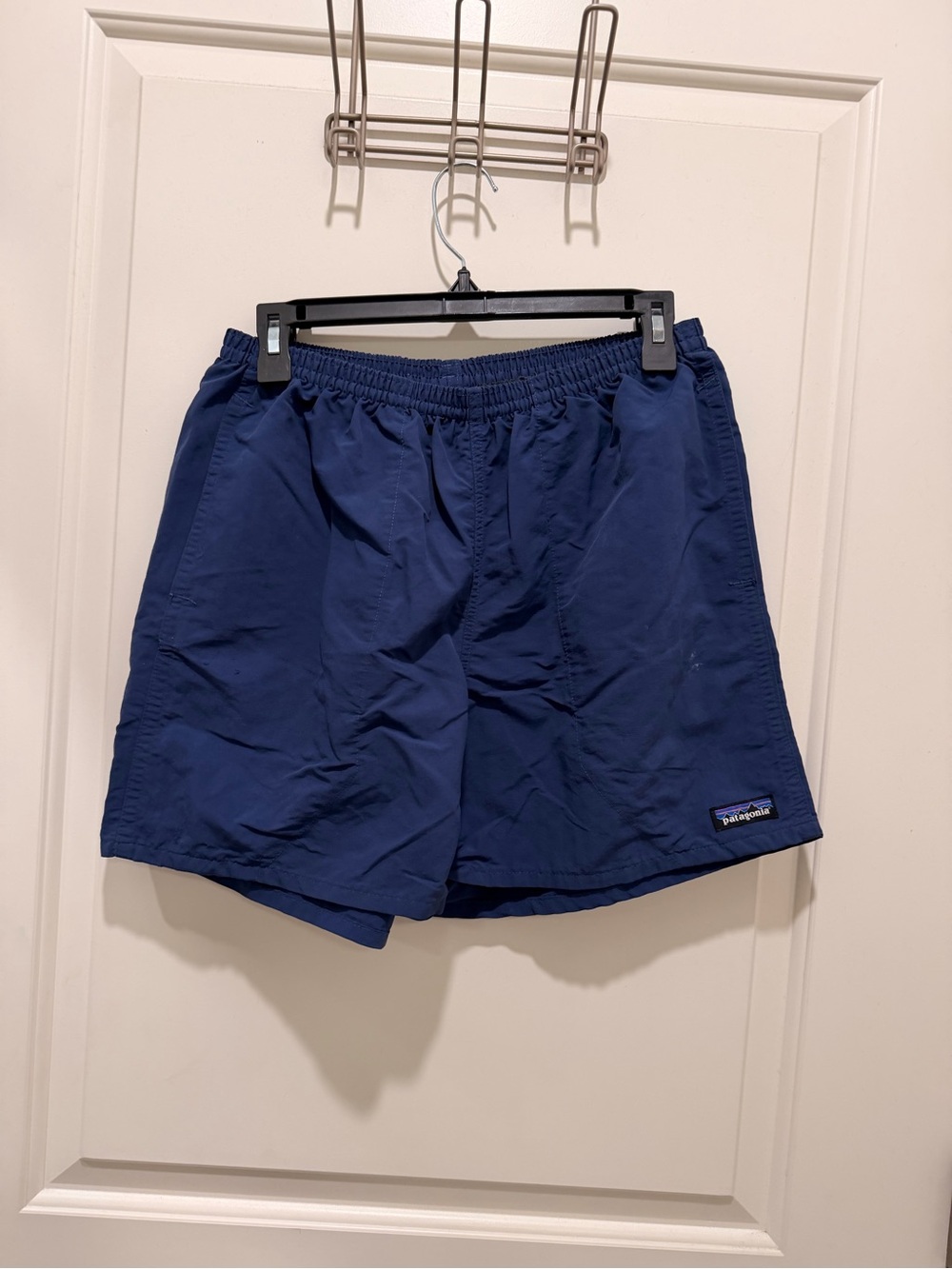 Patagonia Baggies Shorts
Size M Blue Nylon Swim
Trunks Men’s